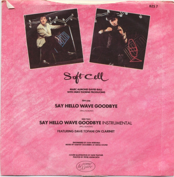 Soft Cell - Say Hello, Wave Goodbye (B) 36970