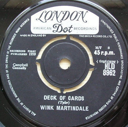 Wink Martindale - Kartenspiel 15279