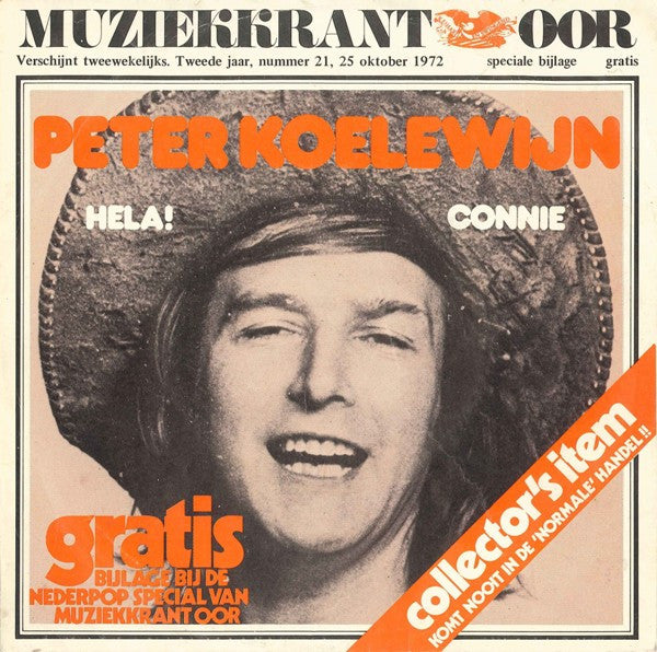 Peter Koelewijn & Zijn Rockets - Hela! 42530 Vinyl Singles Vinyl Goed / Hoes Goed