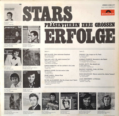 Verschiedene - Stars Präsentieren Ihre Großen Erfolge (LP) 50633
