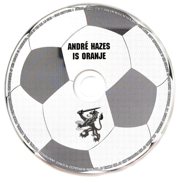 André Hazes - André Hazes Is Oranje (CD) 70132 Compact Disc /   