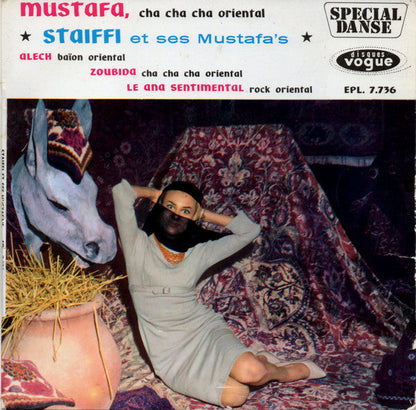 Staiffi Et Ses Mustafa's - Mustafa 05840 Vinyl Singles EP Vinyl Goed / Hoes Redelijk
