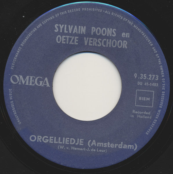 Sylvain Poons &amp; Oetze Verschoor – Zuiderzee-Ballade 40193