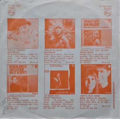 Willeke Alberti - Danielle Vinyl Singles Vinyl Goed / Hoes Goed