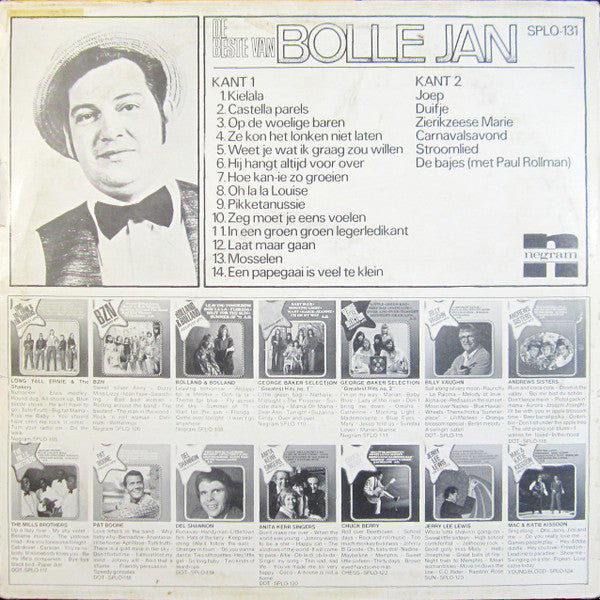 Bolle Jan - De Beste Van Bolle Jan (LP) 52086 Vinyl LP Vinyl Goed / Hoes Goed