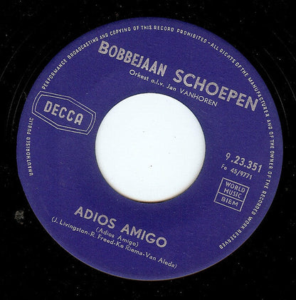 Bobbejaan-Schuhe - Adios Amigo 14764