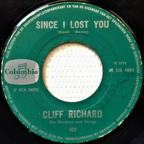 Cliff Richard & The Shadows - It'll Be Me 42400 Vinyl Singles Vinyl Goed / Hoes Generic