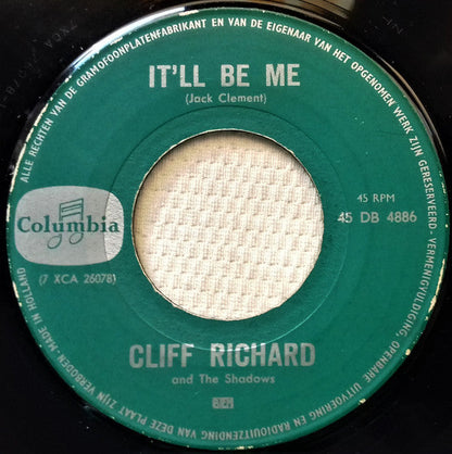 Cliff Richard & The Shadows - It'll Be Me 42400 Vinyl Singles Vinyl Goed / Hoes Generic