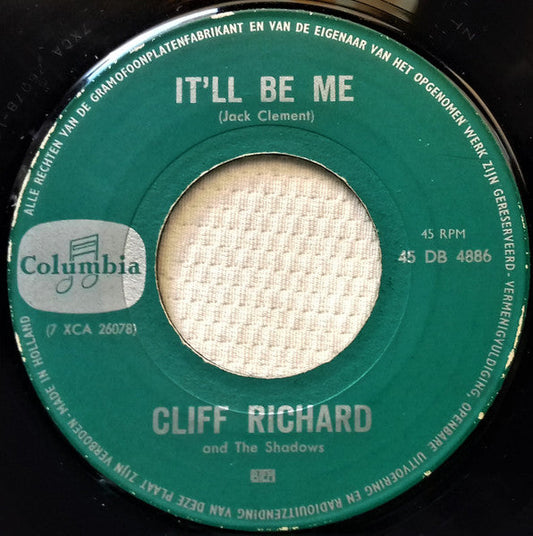 Cliff Richard & The Shadows - It'll Be Me 42400 Vinyl Singles Vinyl Goed / Hoes Generic