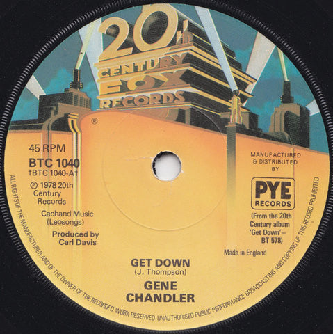 Gene Chandler - Get Down 06006