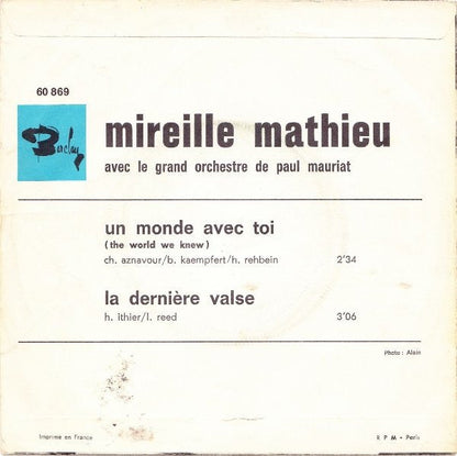 Mireille Mathieu – Un Monde Avec Toi 31402