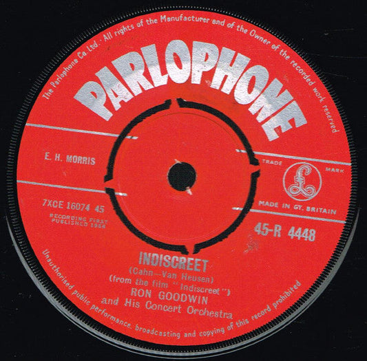 Ron Goodwin und sein Konzertorchester – Indiscreet 08688