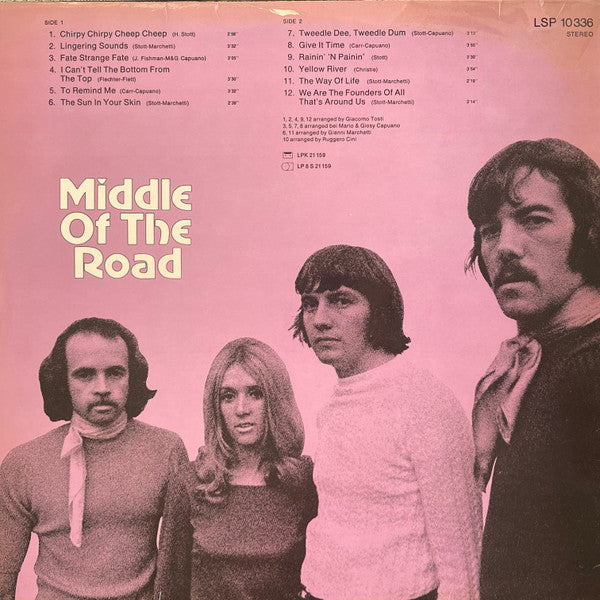Middle Of The Road - Middle Of The Road (LP) 51621 Vinyl LP Vinyl Goed / Hoes Goed