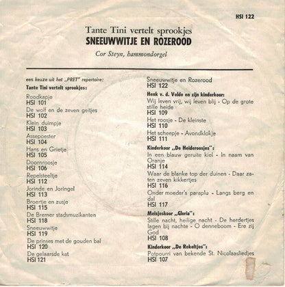 Tante Tini - Schneeweißchen und Rosenrot 18619