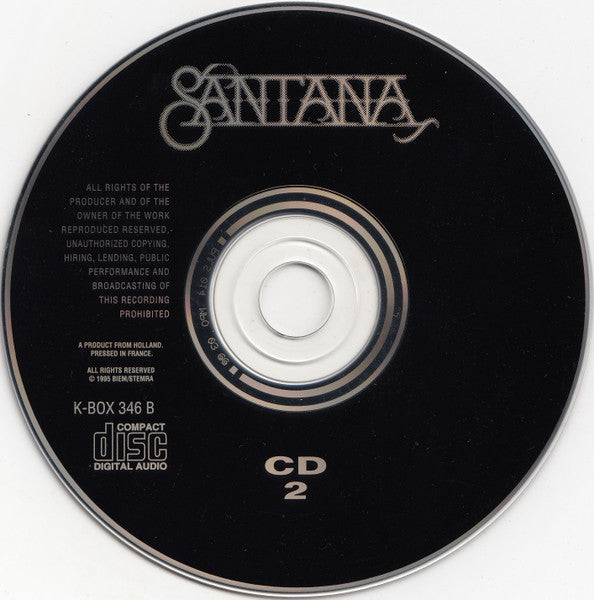 Santana - Santana (CD) 70914 Compact Disc Goede Staat
