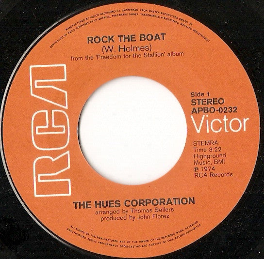 Hues Corporation - Rock The Boat 29337