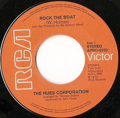 Hues Corporation - Rock The Boat 29337