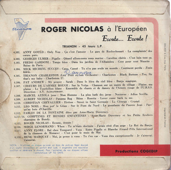 Roger Nicolas – A l'Européen 24253