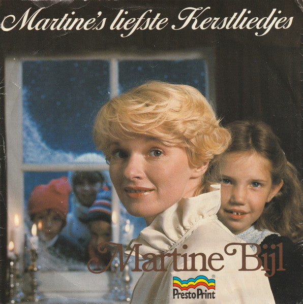 Martine Bijl - Martine's Liefste Kerstliedjes 43286 Vinyl Singles Vinyl Goed / Hoes Goed