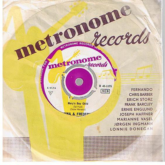 Nina & Frederik - Mary's Boy Child 03751 Vinyl Singles Vinyl Goed / Hoes Generic