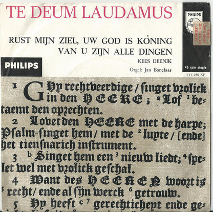 Kees Deenik - Te Deum Laudamus 23637