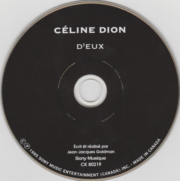 Céline Dion - D'Eux (CD) 71066 Compact Disc Goede Staat