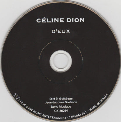 Céline Dion - D'Eux (CD) 71066 Compact Disc Goede Staat