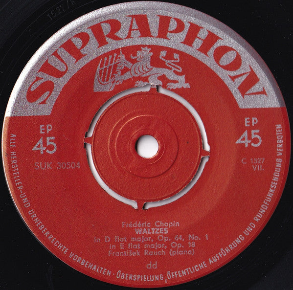 Frédéric Chopin, František Rauch - Waltzes 05509 Vinyl Singles EP Vinyl Goed / Hoes Generic