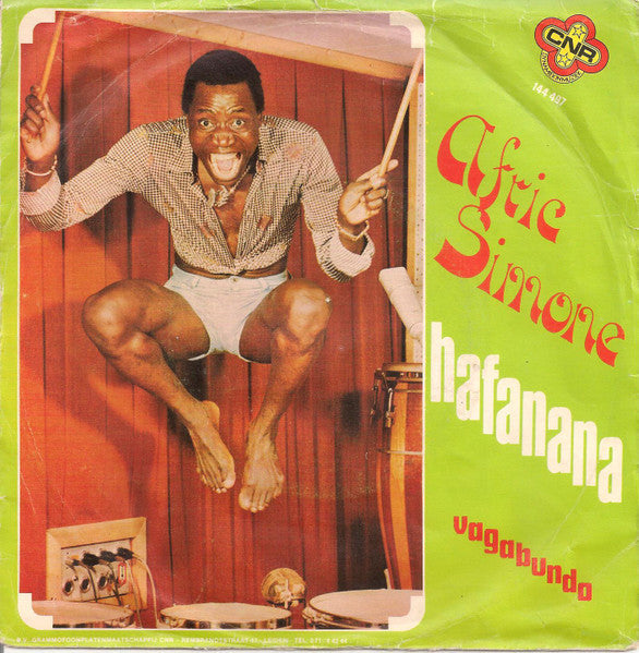 Afric Simone - Hafanana 41046 Vinyl Singles Vinyl Goed / Hoes Goed