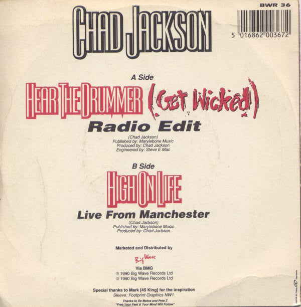 Chad Jackson – Hear The Drummer (Get Wicked) 20596
