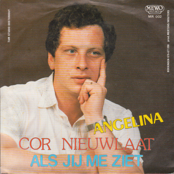 Cor Nieuwlaat - Als Jij Me Ziet 31941 Vinyl Singles Vinyl Zeer Goed / Hoesje Goed "VINYLSINGLES.NL"