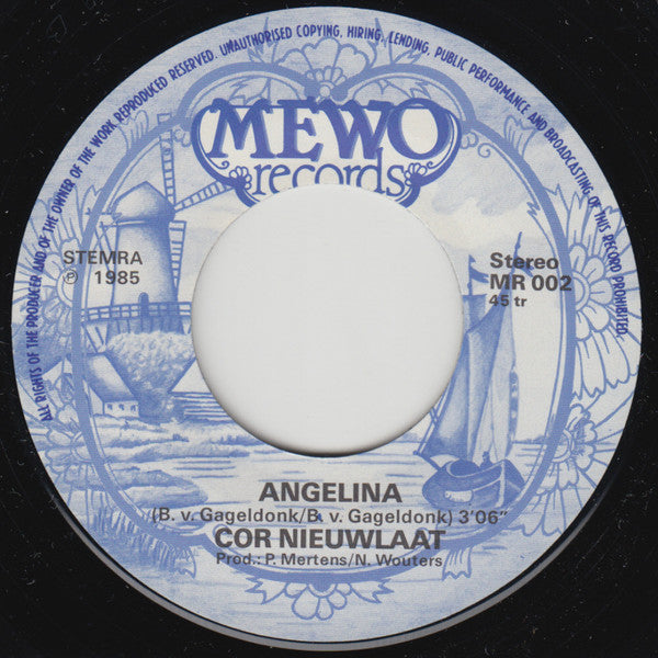 Cor Nieuwlaat - Als Jij Me Ziet 31941 Vinyl Singles Vinyl Zeer Goed / Hoesje Goed "VINYLSINGLES.NL"
