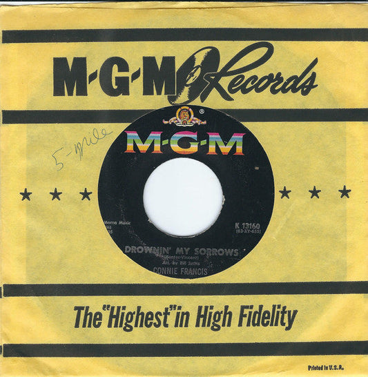 Connie Francis - Drownin My Sorrows 15776