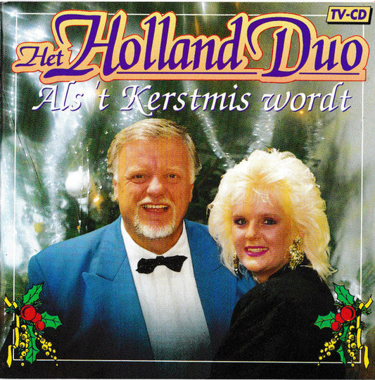 Holland Duo - Als 'T Kerstmis Wordt (CD) Compact Disc Goede Staat "VINYLSINGLES.NL"