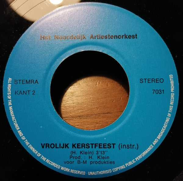 Noordelijk Artiestenkoor - Vrolijk Kerstfeest 07166 Vinyl Singles Vinyl Goed / Hoes Goed