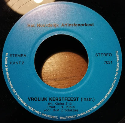 Noordelijk Artiestenkoor - Vrolijk Kerstfeest 07166 Vinyl Singles Vinyl Goed / Hoes Goed
