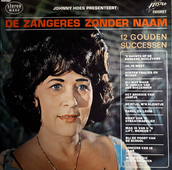 Zangeres Zonder Naam - 12 Gouden successen (LP) 46507 Vinyl LP JUKEBOXSINGLES.NL   