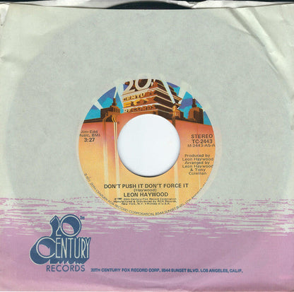Leon Haywood - Don't Push It Don't Force It 36312