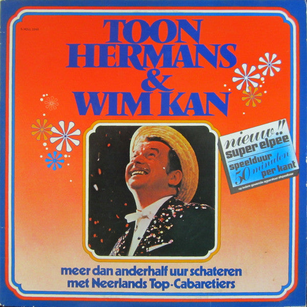 Toon Hermans & Wim Kan - Meer Dan Anderhalf Uur Schateren (LP) 46245 Vinyl LP JUKEBOXSINGLES.NL   