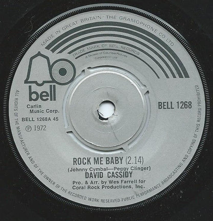 David Cassidy - Rock Me Baby 31516