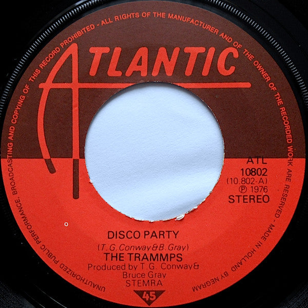 Trammps - Disco Party (Dance People Dance) 42099 Vinyl Singles Vinyl Goed / Hoes Generic