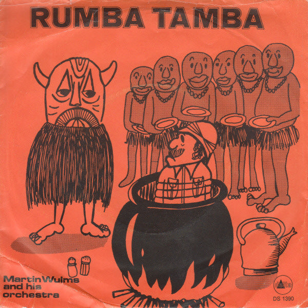 Martin Wulms And His Orchestra - Rumba Tamba 01416b Vinyl Singles Vinyl Goed / Hoes Redelijk