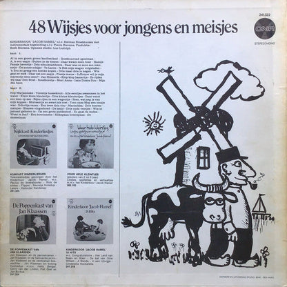 Kinderkoor Jacob Hamel - 48 Wijsjes voor jongens en meisjes (LP) 48907 Vinyl LP JUKEBOXSINGLES.NL   