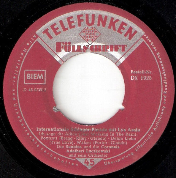 Lys Assia - Internationale Schlagerparade 40002