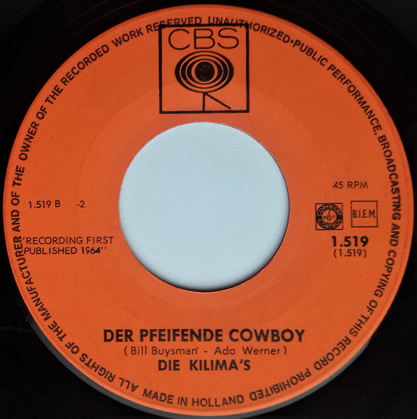 Kilima Hawaiians - Es Hängt Ein Pferdehalfter An Der Wand 40852 Vinyl Singles Vinyl Goed / Hoes Generic