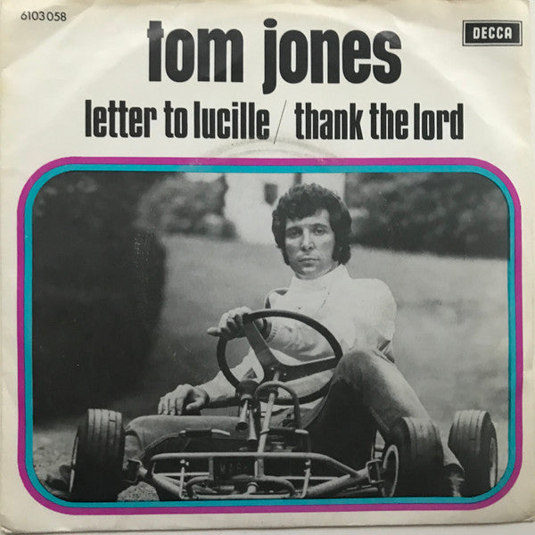 Tom Jones - Letter To Lucille 41434 Vinyl Singles Vinyl Goed / Hoes Goed