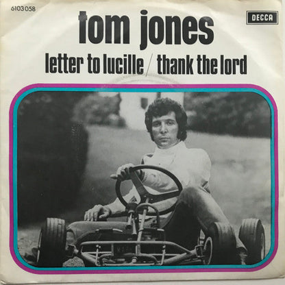 Tom Jones - Letter To Lucille 41434 Vinyl Singles Vinyl Goed / Hoes Goed