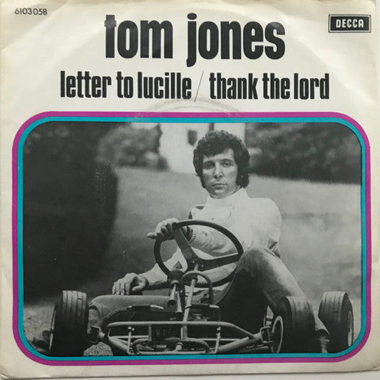 Tom Jones - Letter To Lucille 41434 Vinyl Singles Vinyl Goed / Hoes Goed