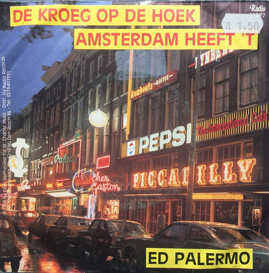 Ed Palermo - De Kroeg Op De Hoek 41465 Vinyl Singles Vinyl Goed / Hoes Goed