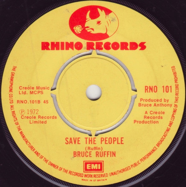 Bruce Ruffin - Mad About You 41413 Vinyl Singles Vinyl Goed / Hoes Goed